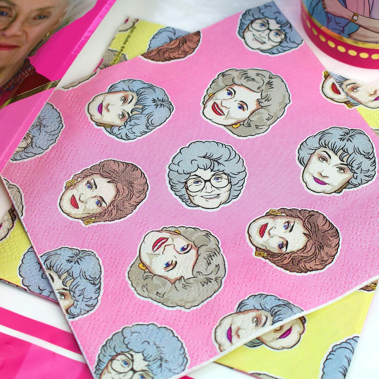 Golden Girls Party Supplies 58 Piece Set