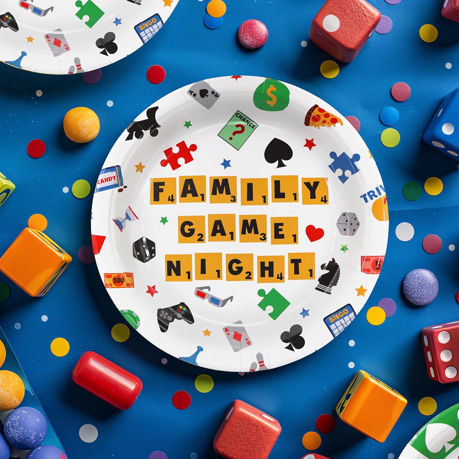 Game Night Party Decorations Set 40 Pieces