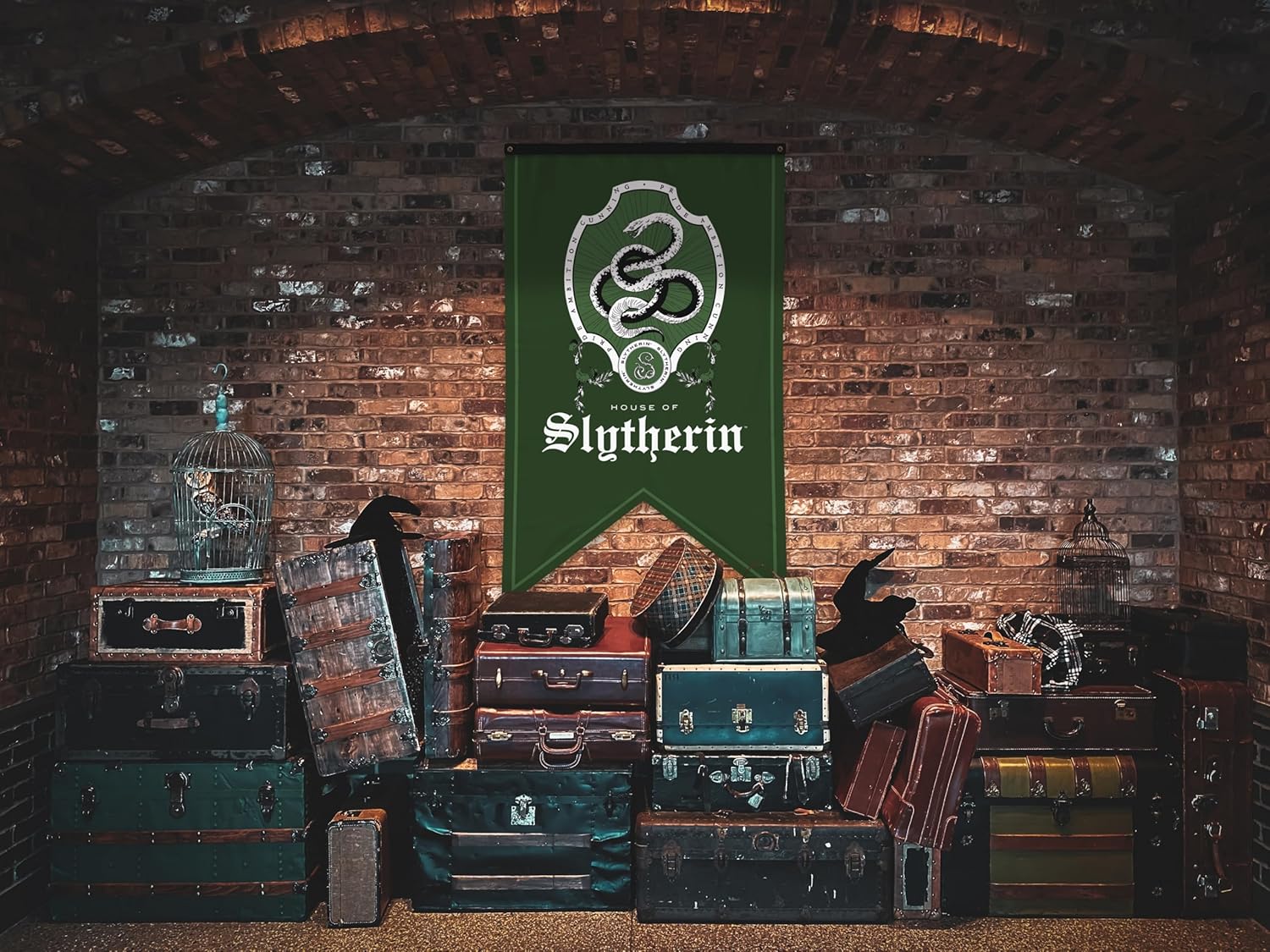 Conquest Journals Harry Potter Slytherin Banner 30x50
