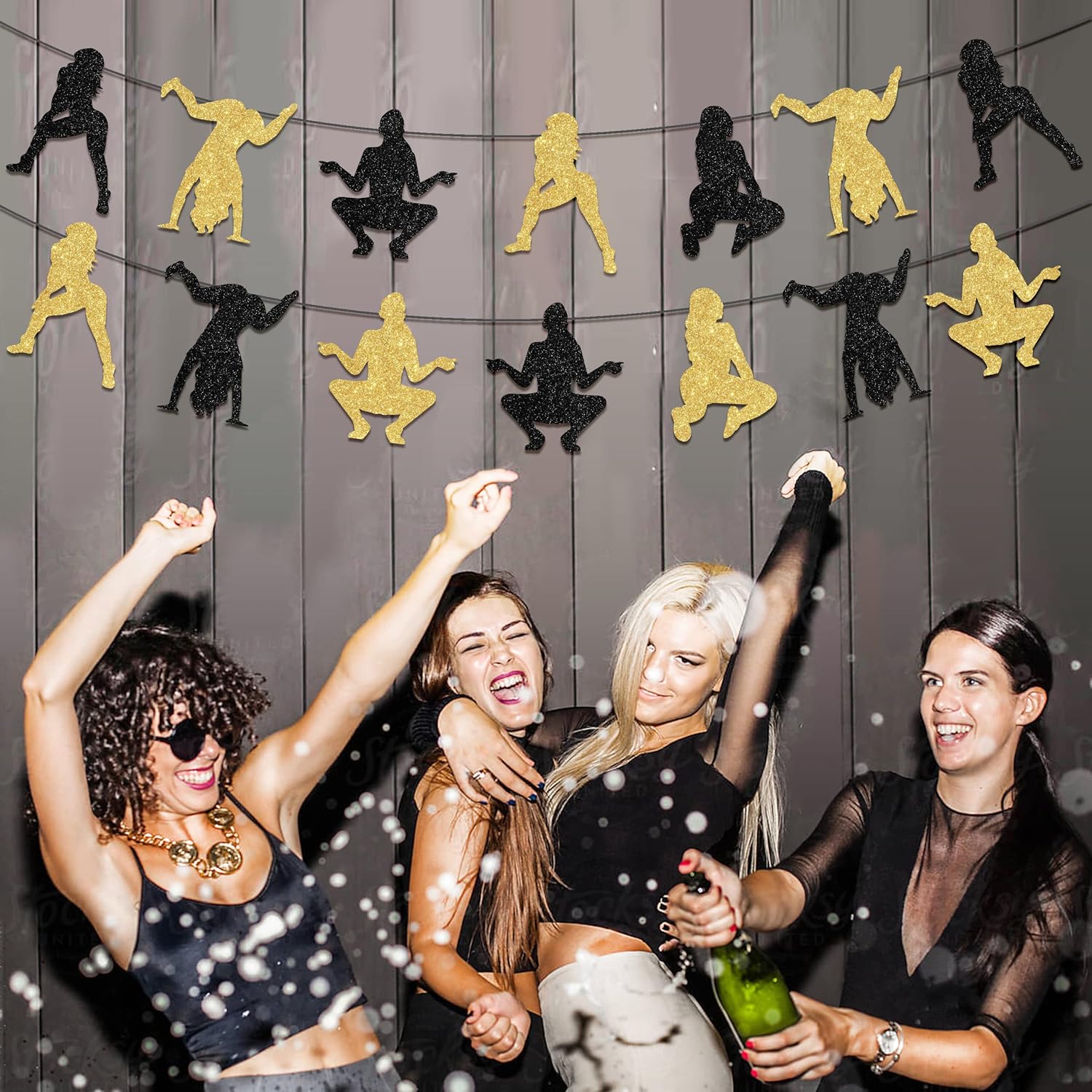Cheereveal Twerk Banner Garland Set for Pole Dance Parties