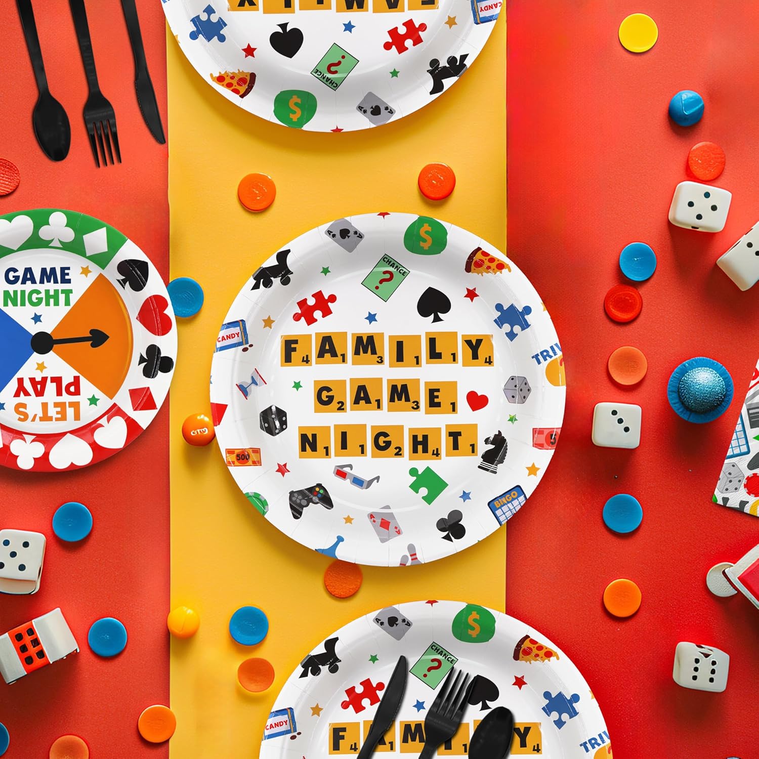 Game Night Party Decorations Set 40 Pieces