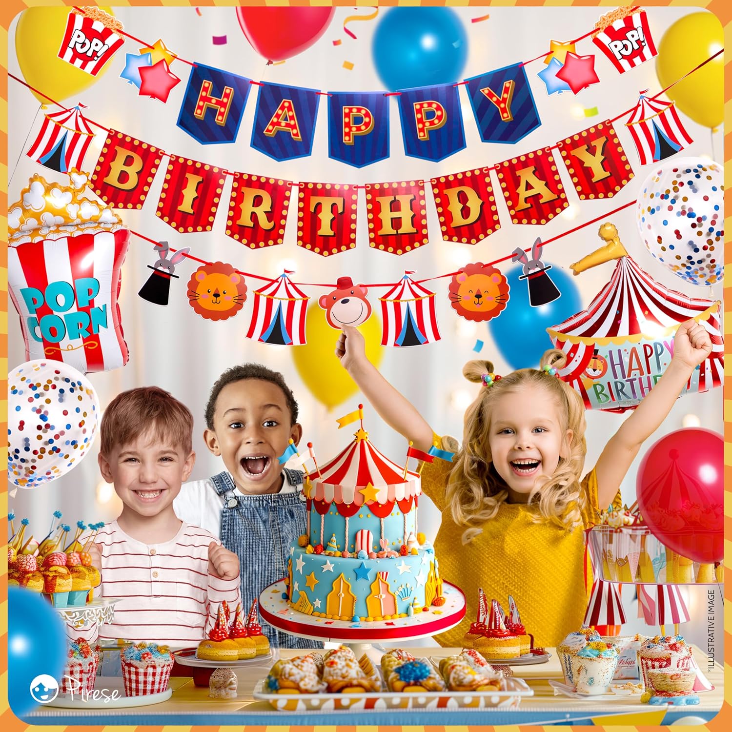 Carnival Theme Party Decorations Kit