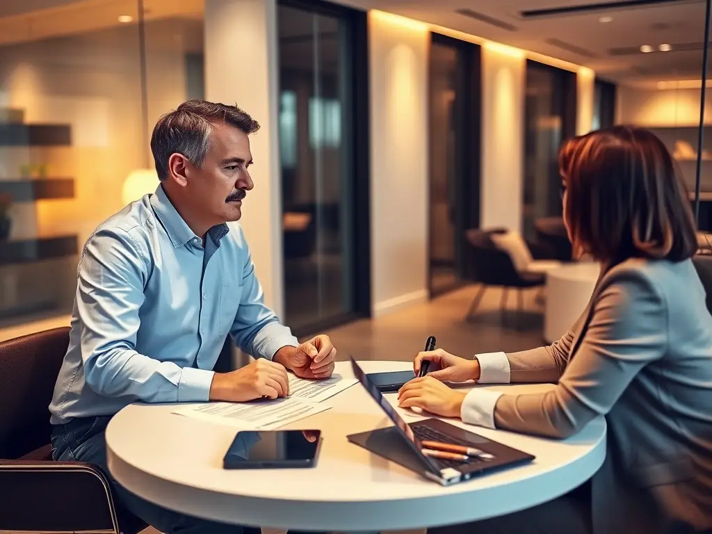 A consultant is discussing cloud migration strategies with a healthcare provider, ensuring data security and compliance while improving accessibility.
